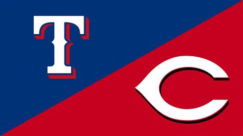 MLB Gameday: Reds 1, Rangers 2 Final Score (04/26/2024).